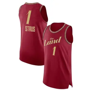 Cleveland Cavaliers Authentic Max Strus Wine 2023/24 City Edition Jersey - Youth