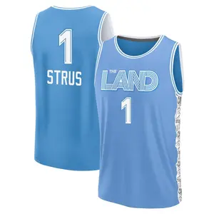 Cleveland Cavaliers Fast Break Light Blue Max Strus Fanatics 2024/25 City Edition Jersey - Men's