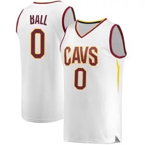Cleveland Cavaliers Fast Break White Lonzo Ball Jersey - Association Edition - Youth