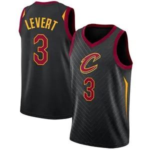 Cleveland Cavaliers 3 Levert jersey basketball uniform red swingman limited  edition kit 2022-2023