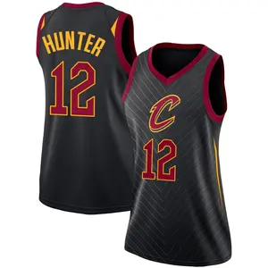 Cleveland Cavaliers Swingman Black De'Andre Hunter Jersey - Statement Edition - Women's
