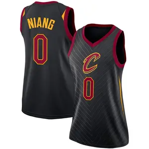 Cleveland Cavaliers Swingman Black Saliou Niang Jersey - Statement Edition - Women's
