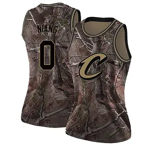 Cleveland Cavaliers Swingman Camo Saliou Niang Realtree Collection Jersey - Women's