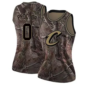 Cleveland Cavaliers Swingman Camo Tyrese Proctor Realtree Collection Jersey - Women's