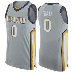 Cleveland Cavaliers Swingman Gray Lonzo Ball Jersey - City Edition - Men's