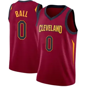 Cleveland Cavaliers Swingman Lonzo Ball Maroon Jersey - Icon Edition - Youth
