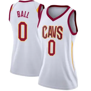 Cleveland Cavaliers Swingman White Lonzo Ball Jersey - Association Edition - Women's