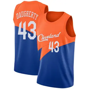 Nike Cleveland Cavaliers Swingman Blue Brad Daugherty 2018/19 Jersey - City Edition - Men's
