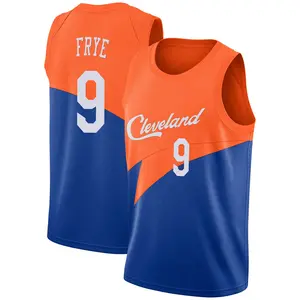 lebron james blue orange cavs jersey