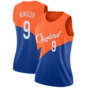 Nike Cleveland Cavaliers Swingman Blue Dylan Windler 2018/19 Jersey - City Edition - Women's