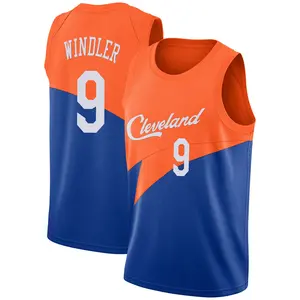 Nike Cleveland Cavaliers Swingman Blue Dylan Windler 2018/19 Jersey - City Edition - Youth