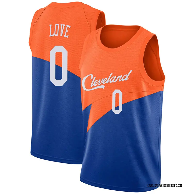 Nike Cleveland Cavaliers Swingman Blue Kevin Love 2018/19 Jersey - City Edition - Men's