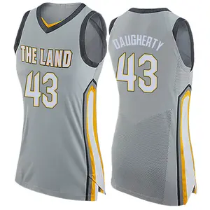 Nike Cleveland Cavaliers Swingman Gray Brad Daugherty Jersey - City Edition - Women's
