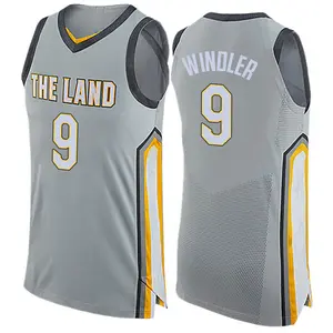 Nike Cleveland Cavaliers Swingman Gray Dylan Windler Jersey - City Edition - Men's