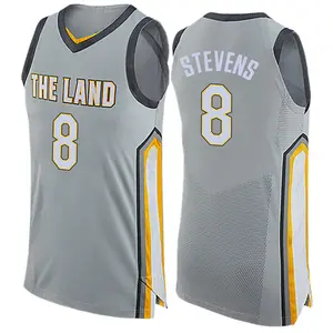 Nike Cleveland Cavaliers Swingman Gray Lamar Stevens Jersey - City Edition - Men's