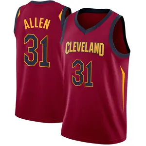 Nike Cleveland Cavaliers Swingman Jarrett Allen Maroon Jersey - Icon Edition - Men's