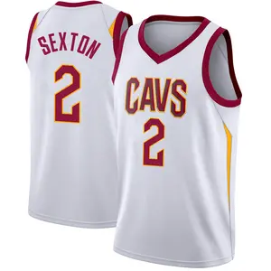 Nike Cleveland Cavaliers Swingman White Collin Sexton Jersey - Association Edition - Youth