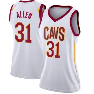 Nike Cleveland Cavaliers Swingman White Jarrett Allen Jersey - Association Edition - Women's