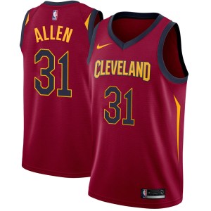 Cleveland Cavaliers Swingman Jarrett Allen Maroon Jersey - Icon Edition - Men's