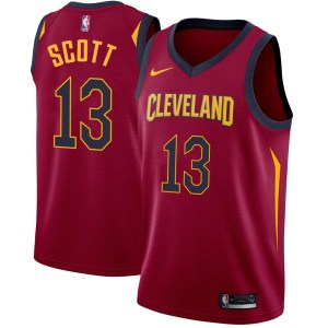 Cleveland Cavaliers Swingman Trevon Scott Maroon Jersey - Icon Edition - Men's