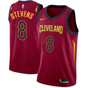 Cleveland Cavaliers Swingman Lamar Stevens Maroon Jersey - Icon Edition - Men's