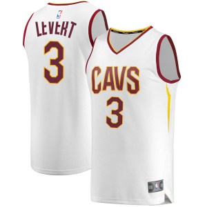 Cleveland Cavaliers White Caris LeVert Fast Break Jersey - Association Edition - Men's