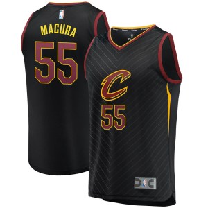 Cleveland Cavaliers Black J.P. Macura Fast Break Jersey - Statement Edition - Men's