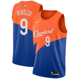 Cleveland Cavaliers Swingman Blue Dylan Windler 2018/19 Jersey - City Edition - Youth