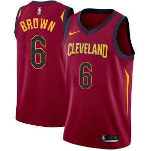 Cleveland Cavaliers Swingman Brown Moses Brown Maroon Jersey - Icon Edition - Youth