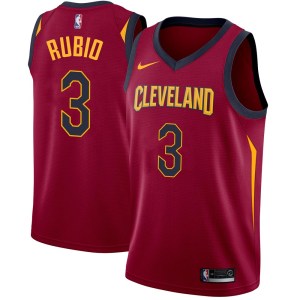 Cleveland Cavaliers Swingman Ricky Rubio Maroon Jersey - Icon Edition - Youth