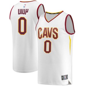 Cleveland Cavaliers Fast Break White Khalifa Diop Jersey - Association Edition - Youth