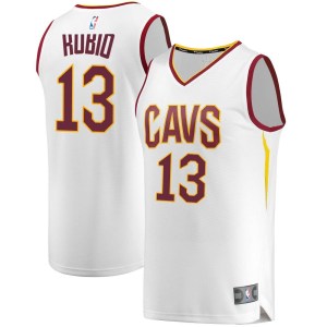 Cleveland Cavaliers Fast Break White Ricky Rubio Jersey - Association Edition - Youth