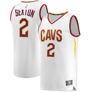 Cleveland Cavaliers White Collin Sexton Fast Break Jersey - Association Edition - Youth
