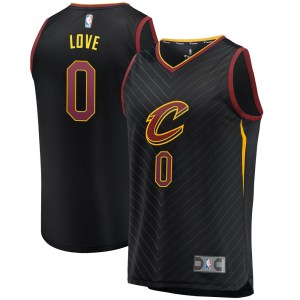 Cleveland Cavaliers Black Kevin Love Fast Break Jersey - Statement Edition - Youth