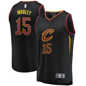 Cleveland Cavaliers Fast Break Black Isaiah Mobley Jersey - Statement Edition - Youth