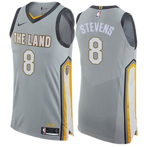 Cleveland Cavaliers Swingman Gray Lamar Stevens Jersey - City Edition - Men's