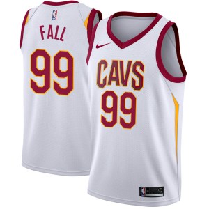 Cleveland Cavaliers Swingman White Tacko Fall Jersey - Association Edition - Youth