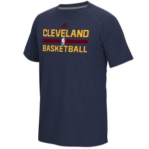 Cleveland Cavaliers Navy On-Court Climalite Ultimate T-Shirt - - Men's