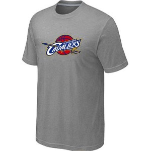 Cleveland Cavaliers Grey Big & Tall Primary Logo T-Shirt - - Men's