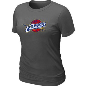 Cleveland Cavaliers Dark Grey Big & Tall Primary Logo T-Shirt - - Women's