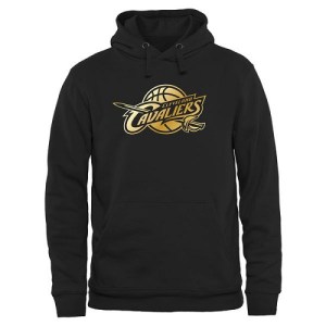 Cleveland Cavaliers Gold Collection Pullover Hoodie - Black - Men's