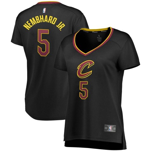 Cleveland Cavaliers Fast Break Black RJ Nembhard Jr. Jersey - Statement Edition - Women's