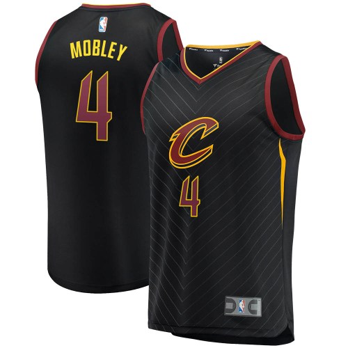 Cleveland Cavaliers Black Evan Mobley Fast Break Jersey - Statement Edition - Youth